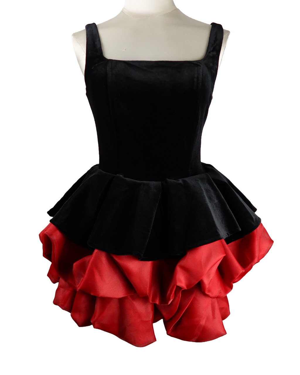 Red & Black Dress
