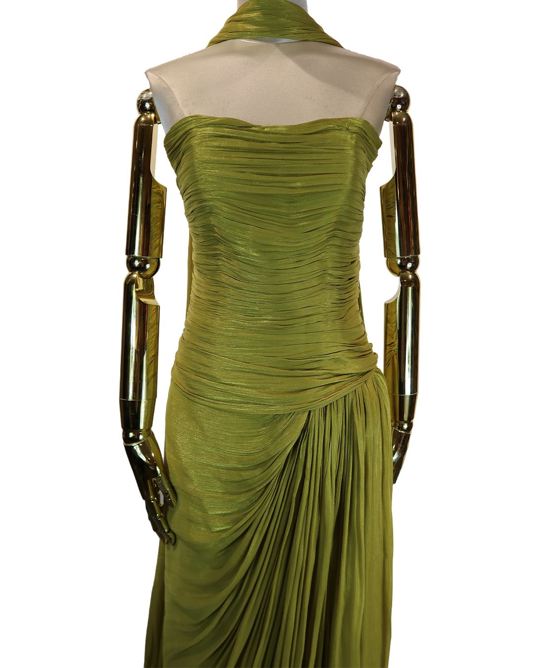Yellow Green Dress