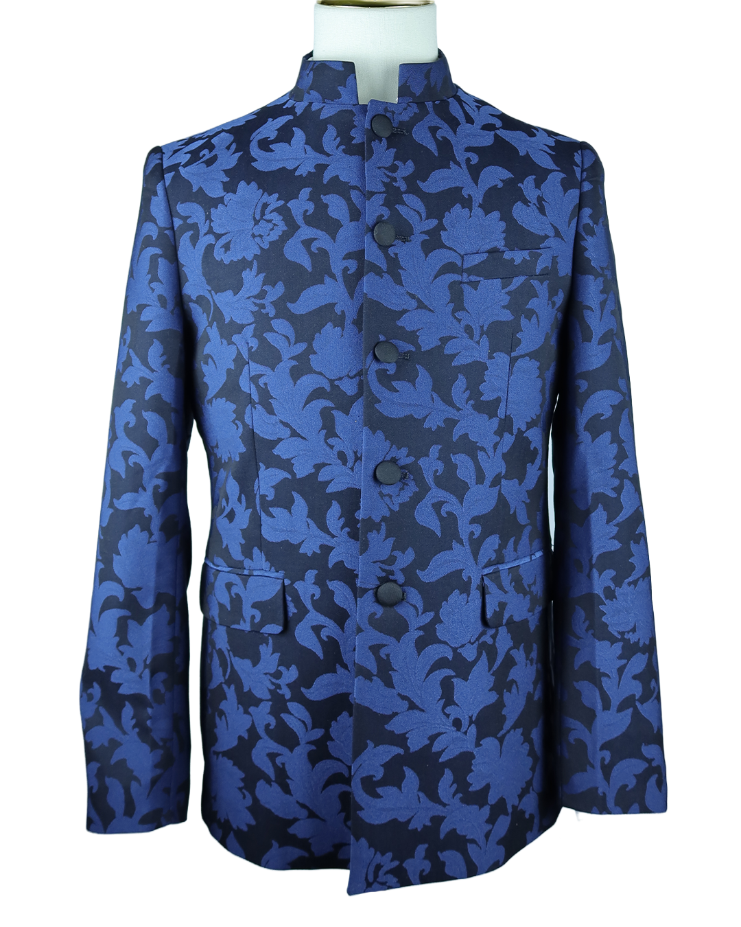 Blue Chinese Coat