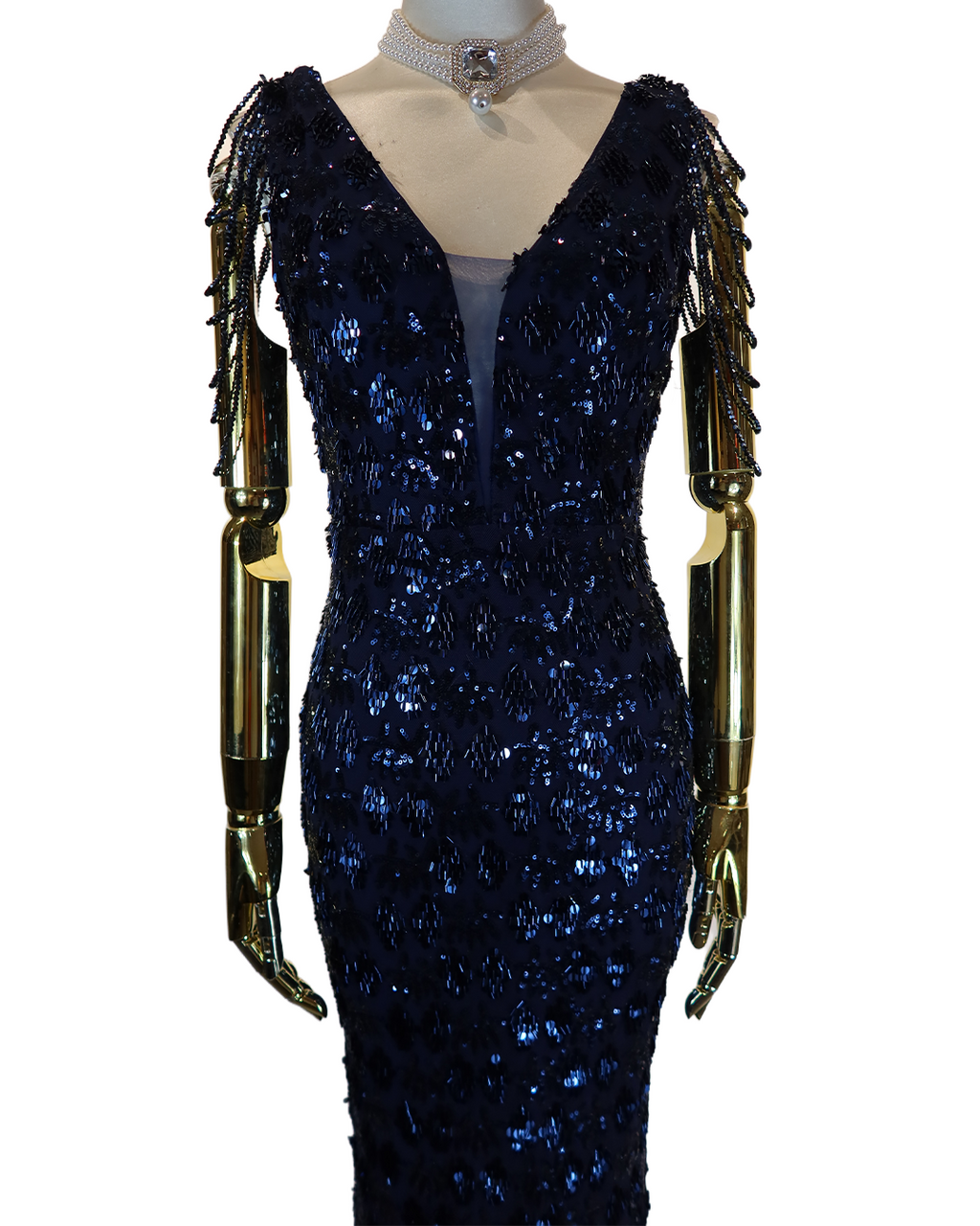 Navy Blue Dress