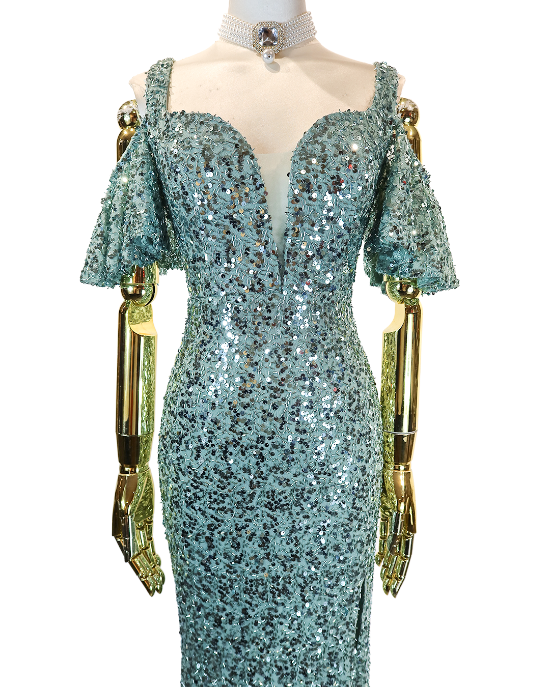 Green Dress 6
