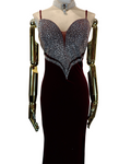 Red Silver Dress
