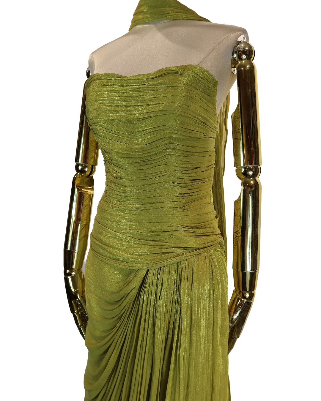 Yellow Green Dress