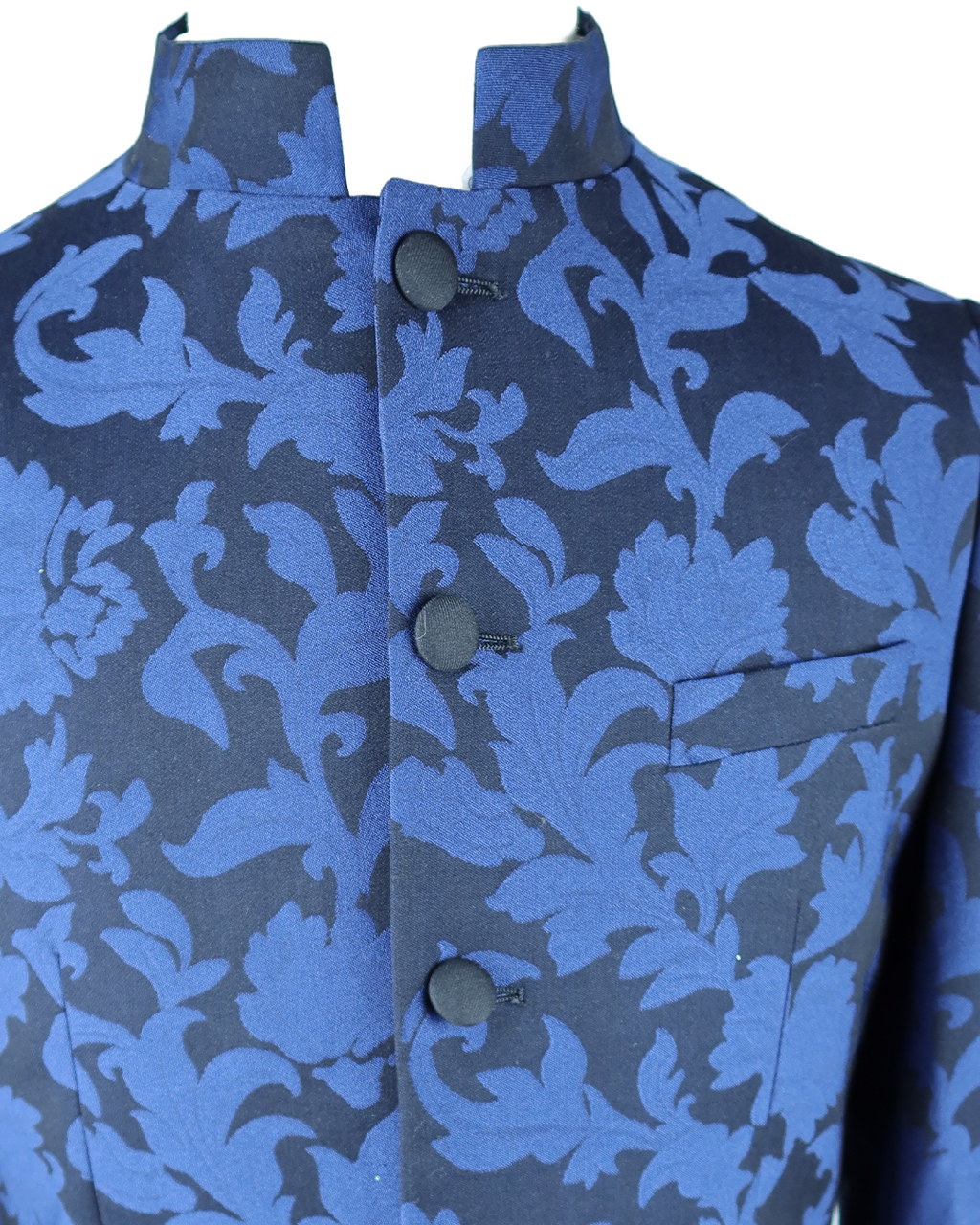 Blue Chinese Coat