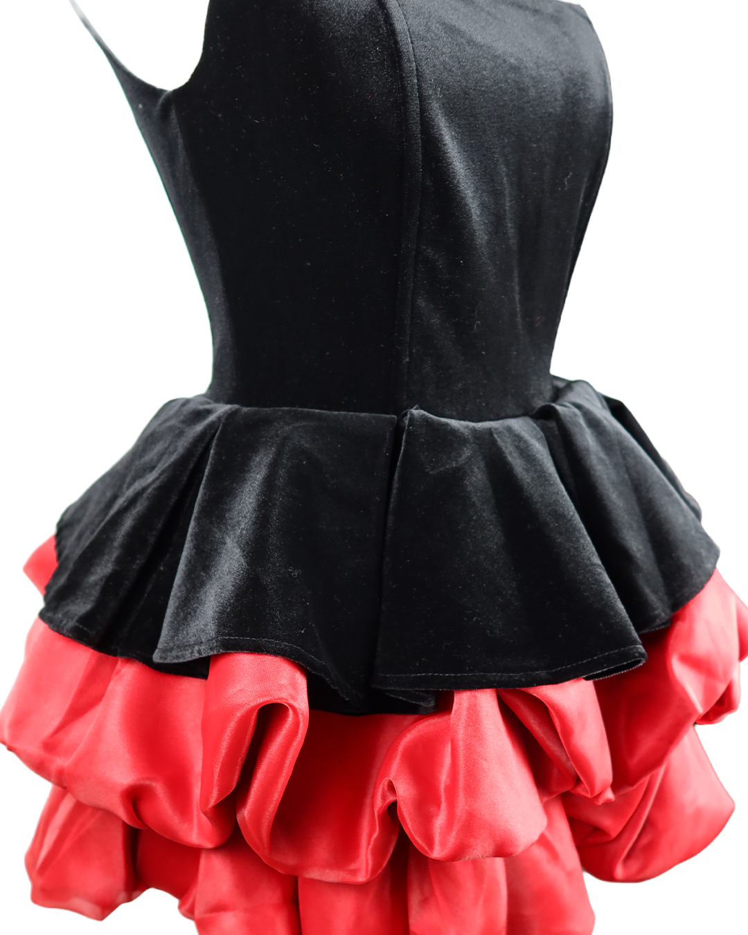 Red & Black Dress