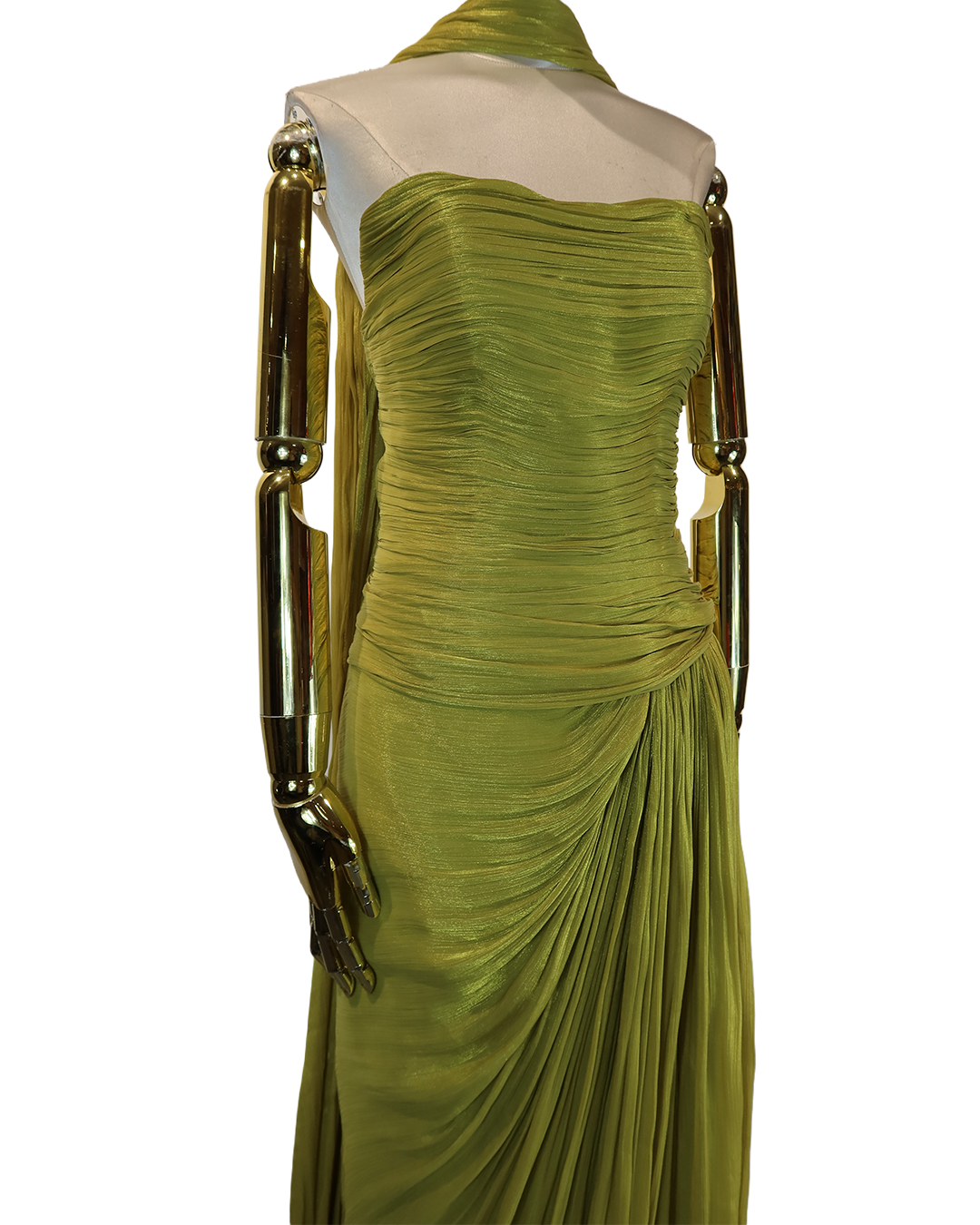 Yellow Green Dress