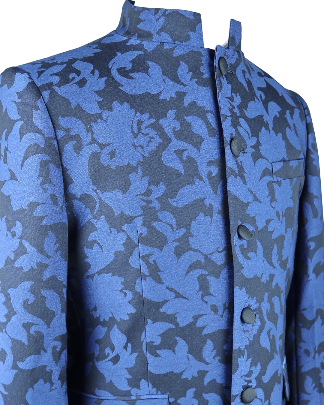 Blue Chinese Coat