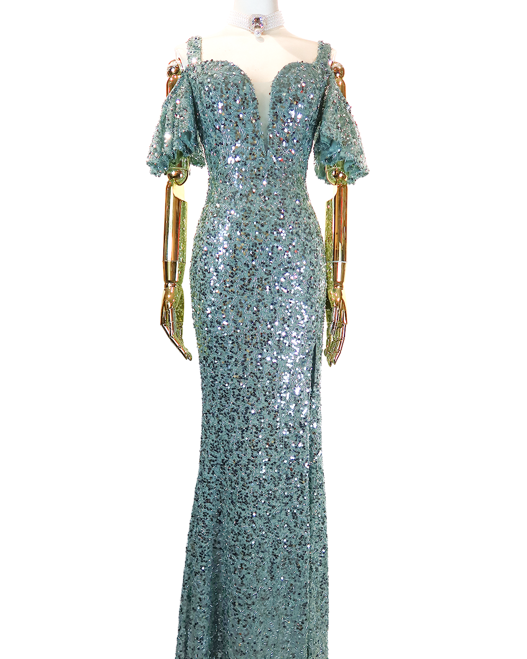 Green Dress 6