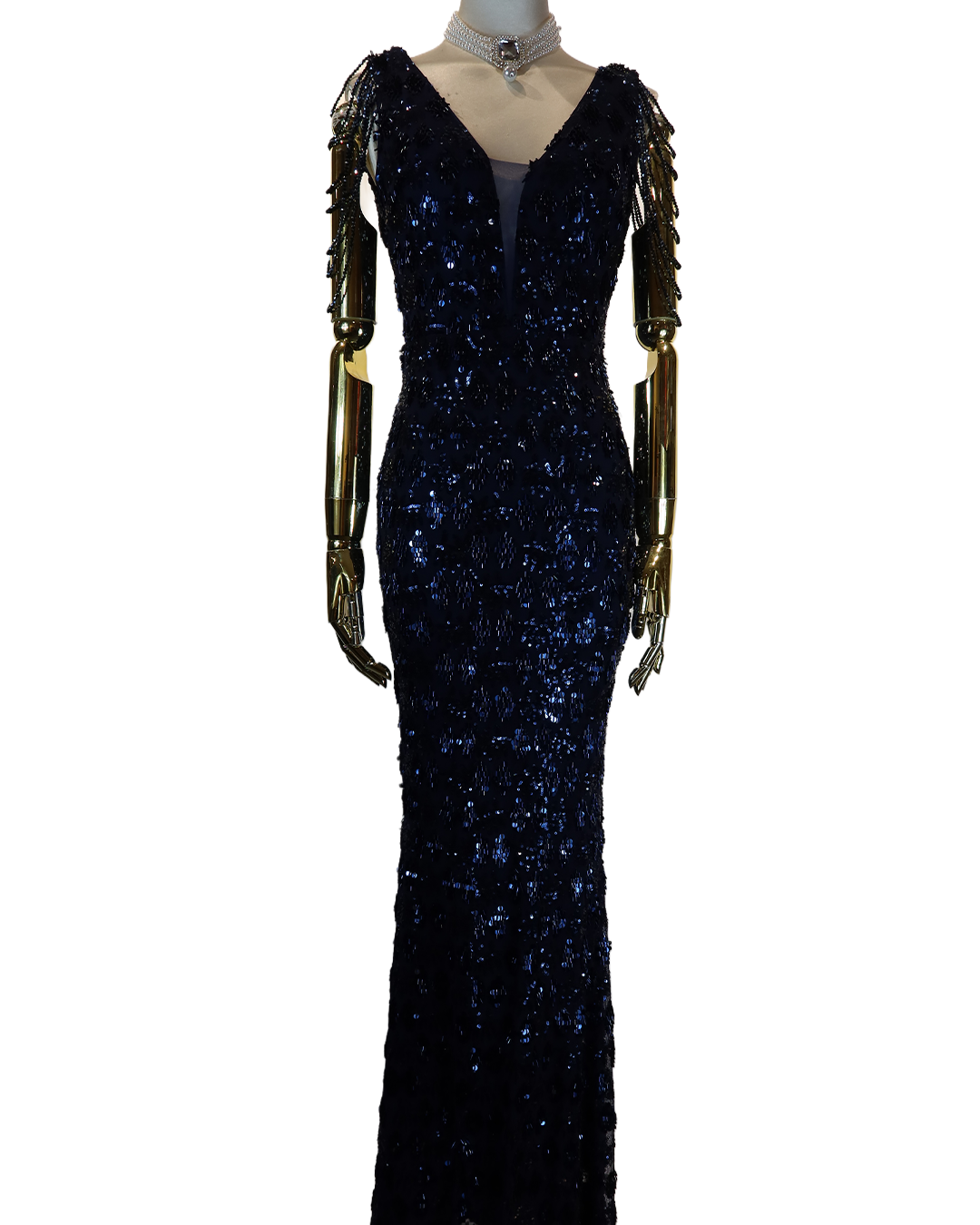 Navy Blue Dress