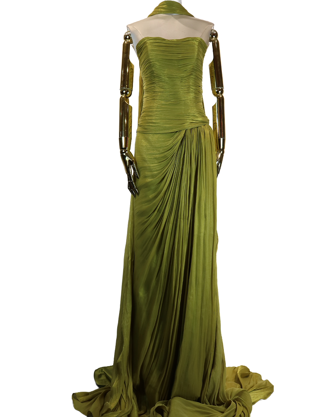 Yellow Green Dress