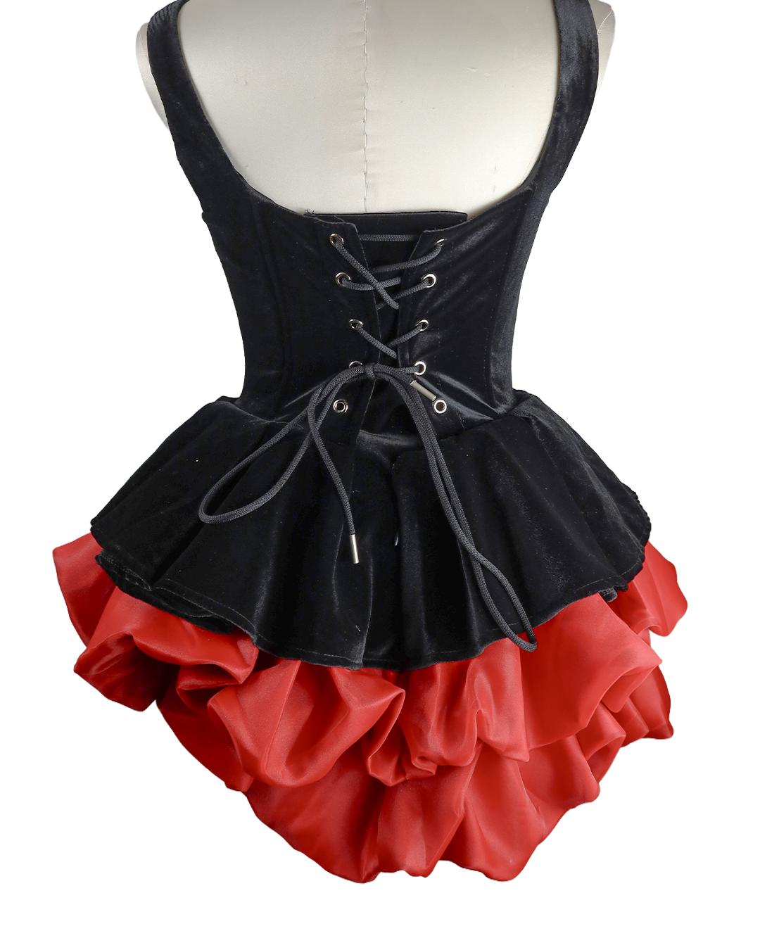Red & Black Dress